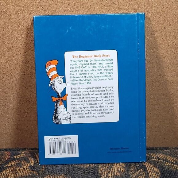 The Cat in The Hat By Dr. Seuss- Hard Cover Book #2 - Picture 2 of 2